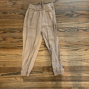 Zara Kids Tan Joggers Size 9